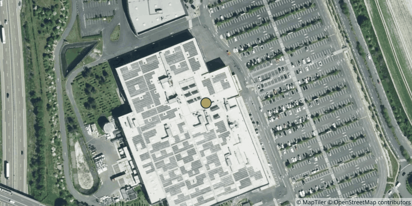 Aerial view of Sanef Telecom Reims