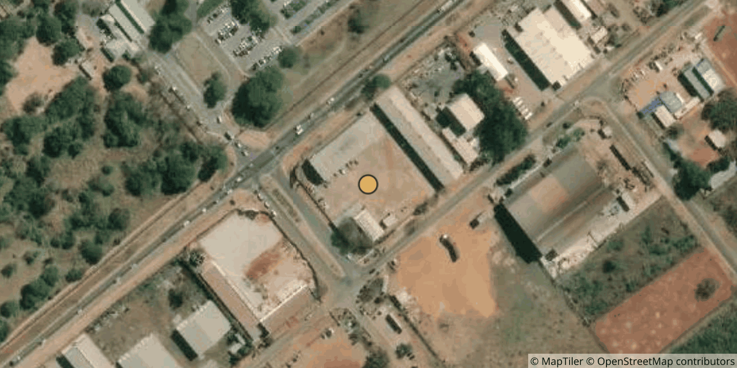 Aerial view of Raxio, MZ1, Maputo, Mozambique