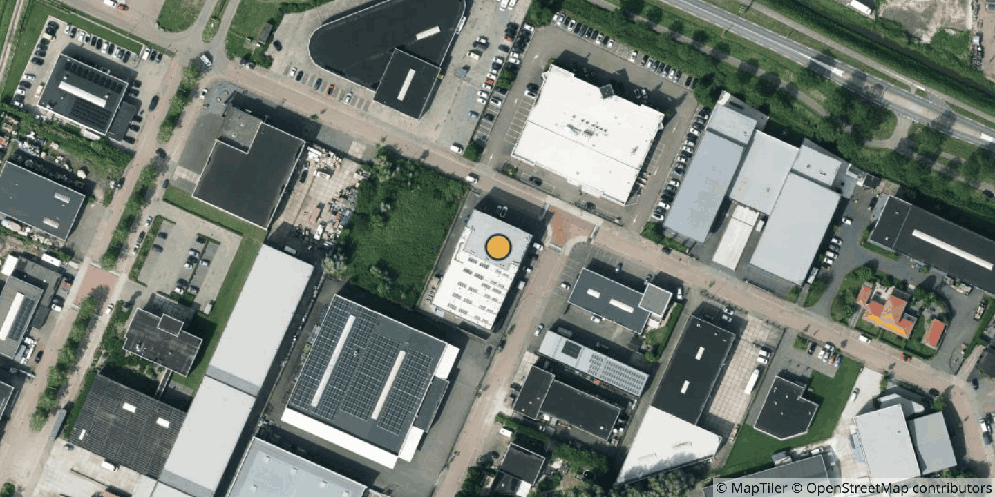 Aerial view of Eurofiber Datacenter Nedzone