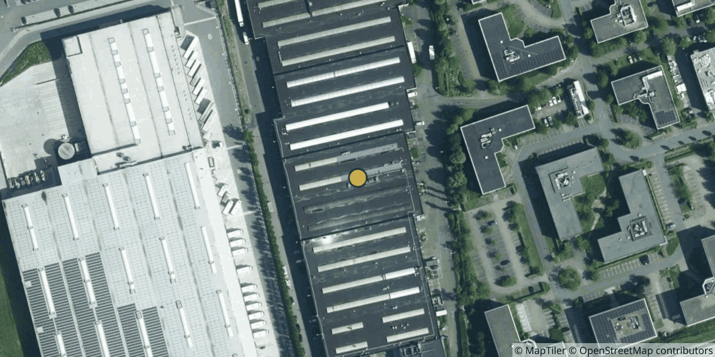 Aerial view of EXA Edge DC Zaventem