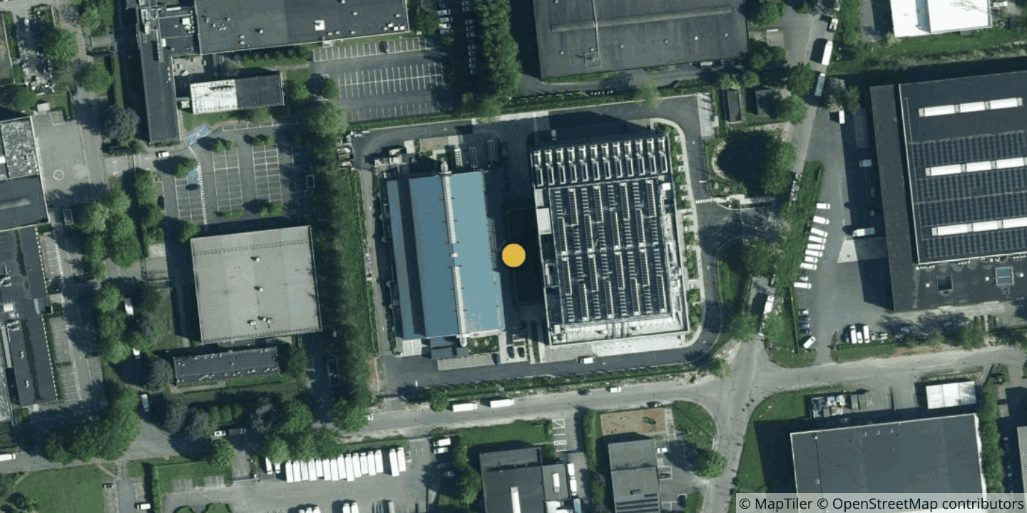 Aerial view of BRU3 Datacenter