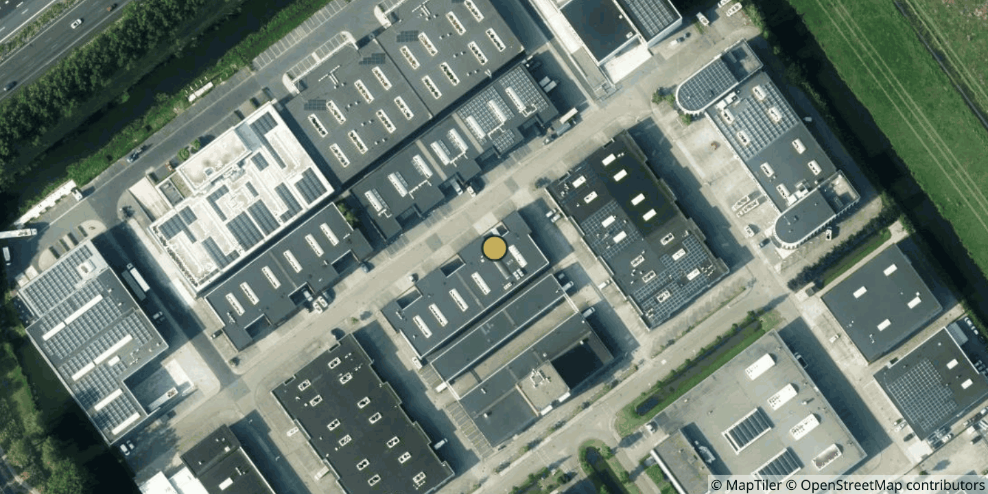 Aerial view of InterBox Data Center