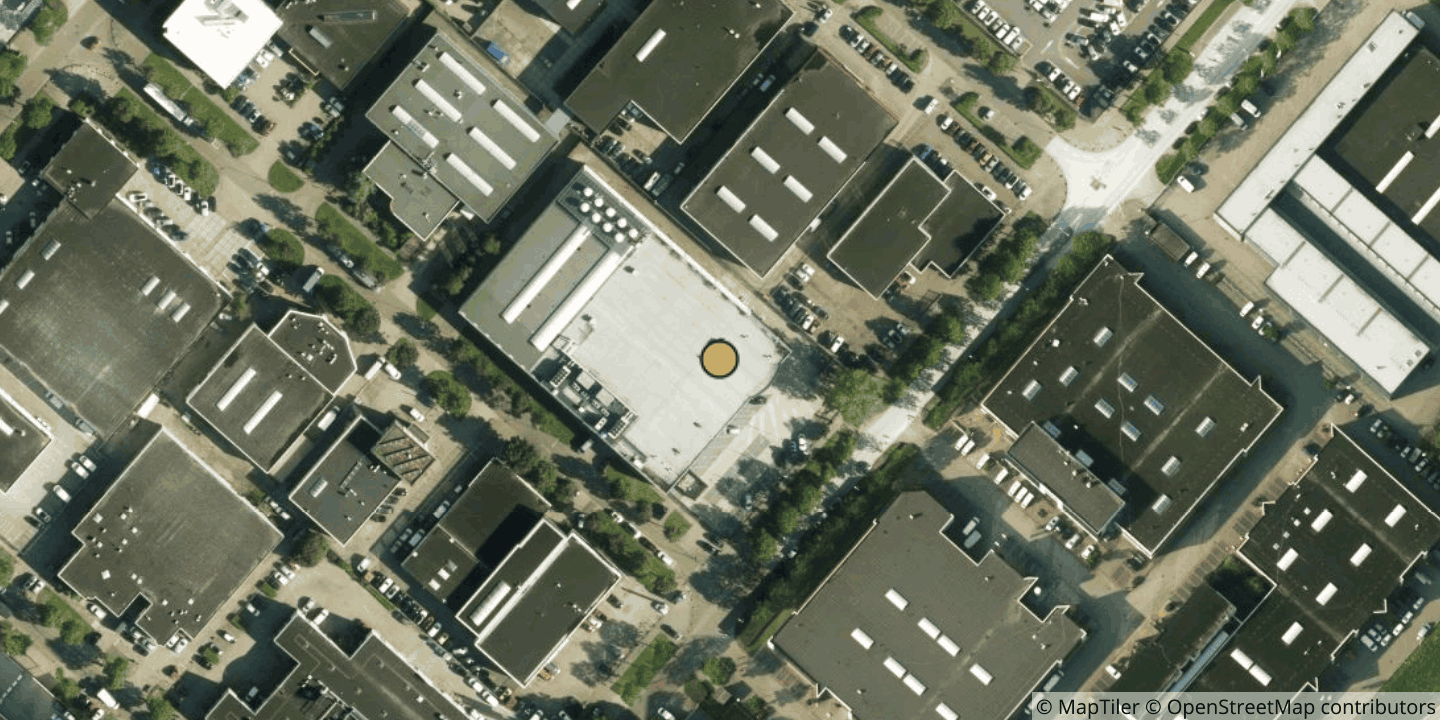 Aerial view of Eurofiber Datacenter Amsterdam