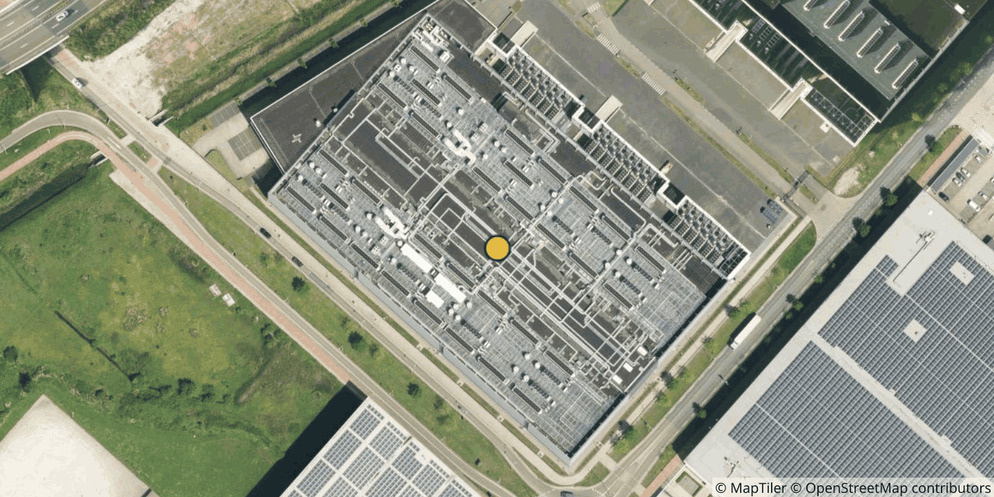 Aerial view of Pudongweg 25 (AMS10)