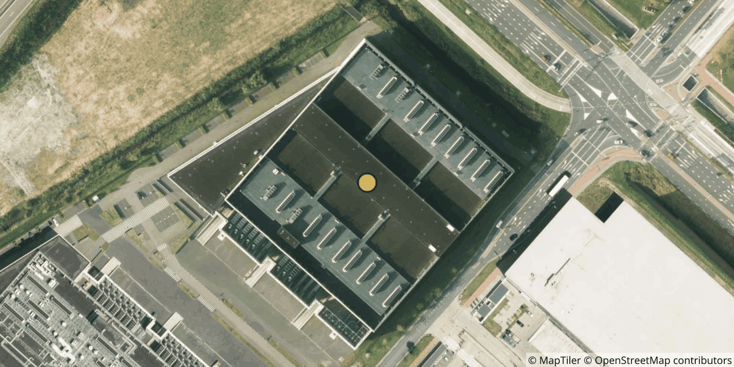 Aerial view of Pudongweg 37 (AMS8)