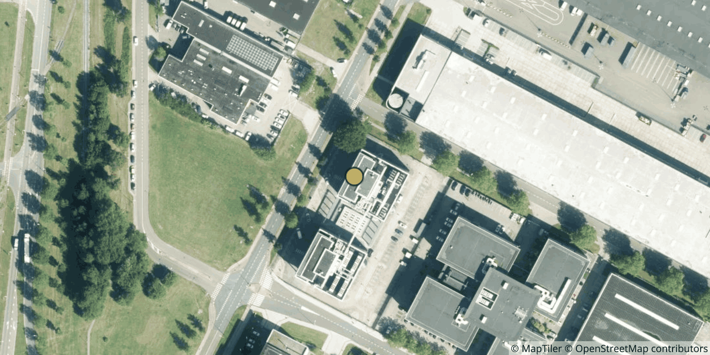 Aerial view of Equinix AM8 - Amsterdam, Gyroscoopweg