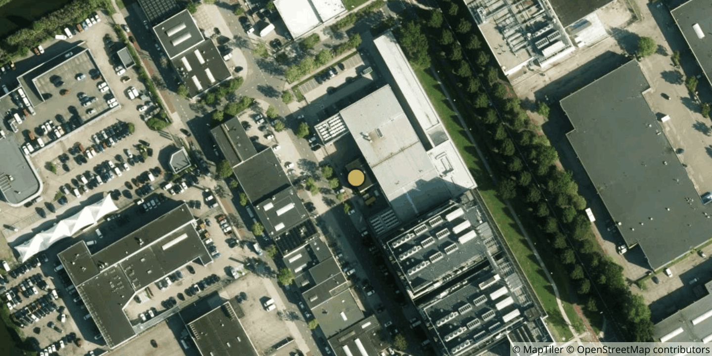 Aerial view of Equinix AM7 - Amsterdam, Kuiperbergweg