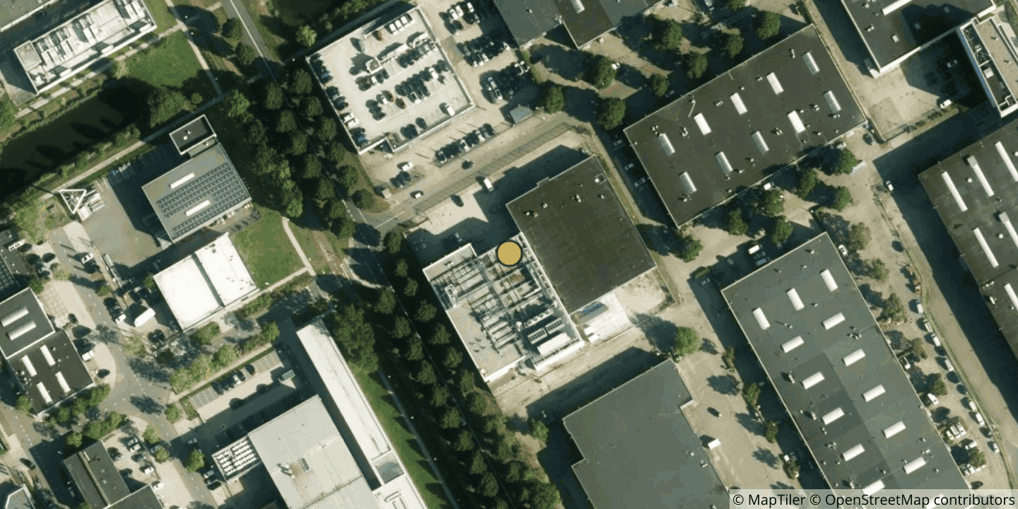 Aerial view of Equinix AM11 - Amsterdam, Lemelerbergweg