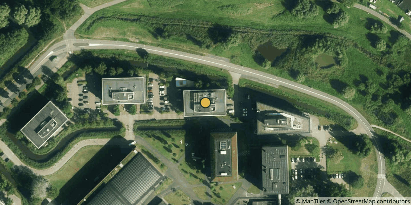 Aerial view of IPTP, Matrix 4, Amsterdam, The Netherlands