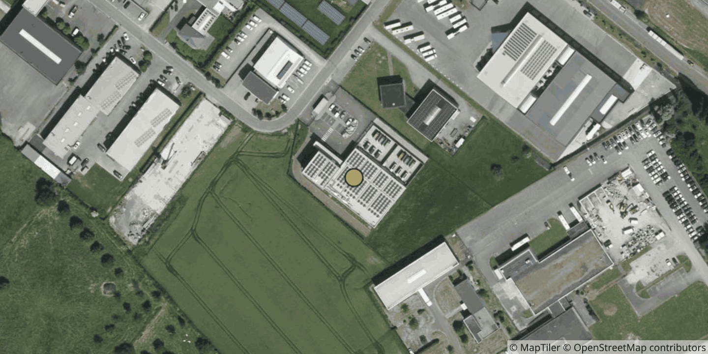 Aerial view of ETIX BelgiumDC #1