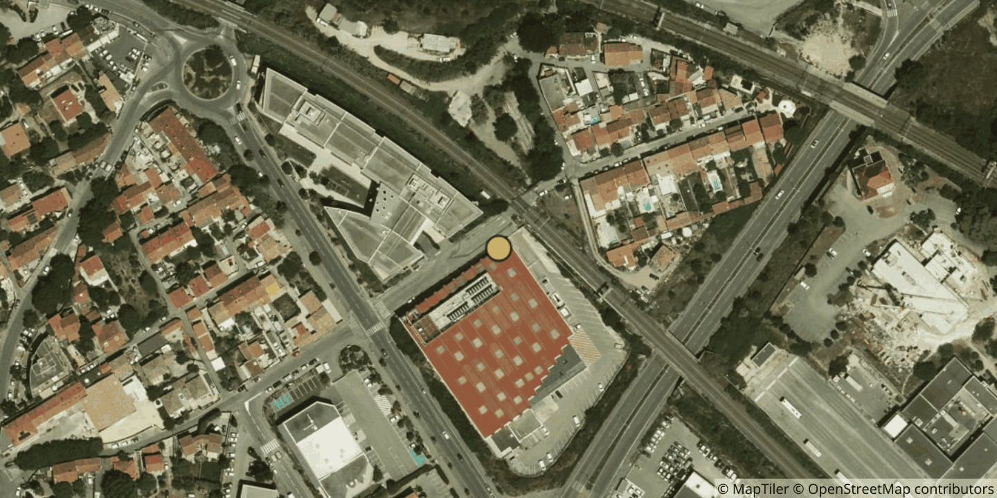 Aerial view of TELEHOUSE Marseille