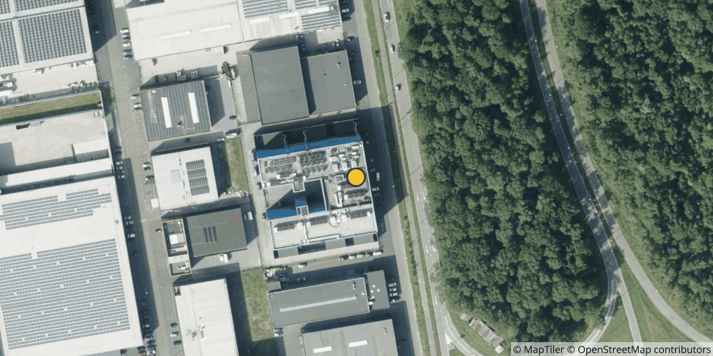 Aerial view of Interconnect Services DC2 Eindhoven