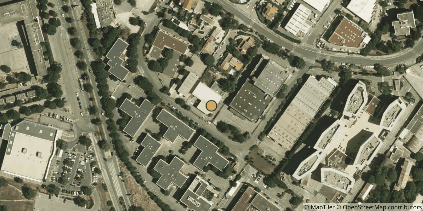 Aerial view of dc2scale Marseille MRS1