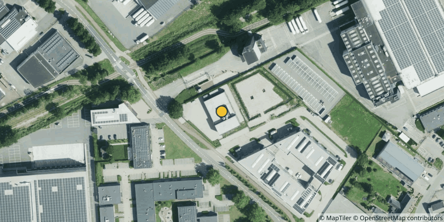 Aerial view of e-Quest Datacenter Veghel