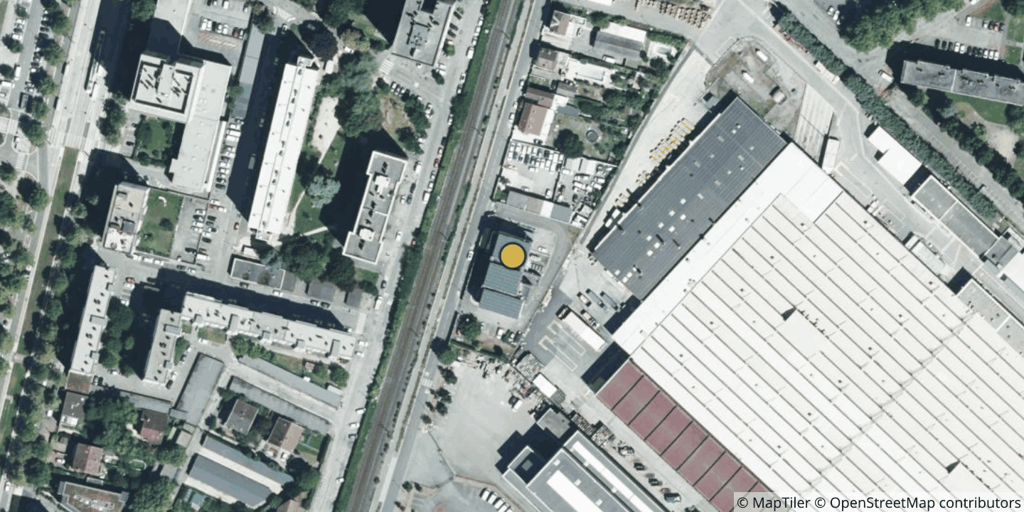 Aerial view of Green Mangin