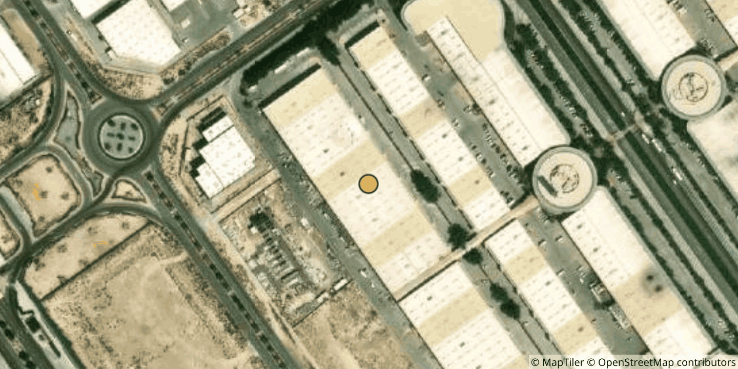Aerial view of datamena DXA - Dubai