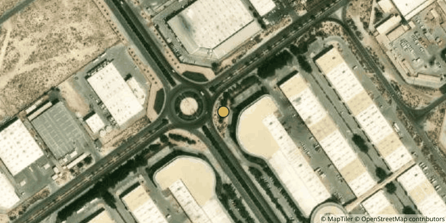 Aerial view of Equinix DX2 - Dubai
