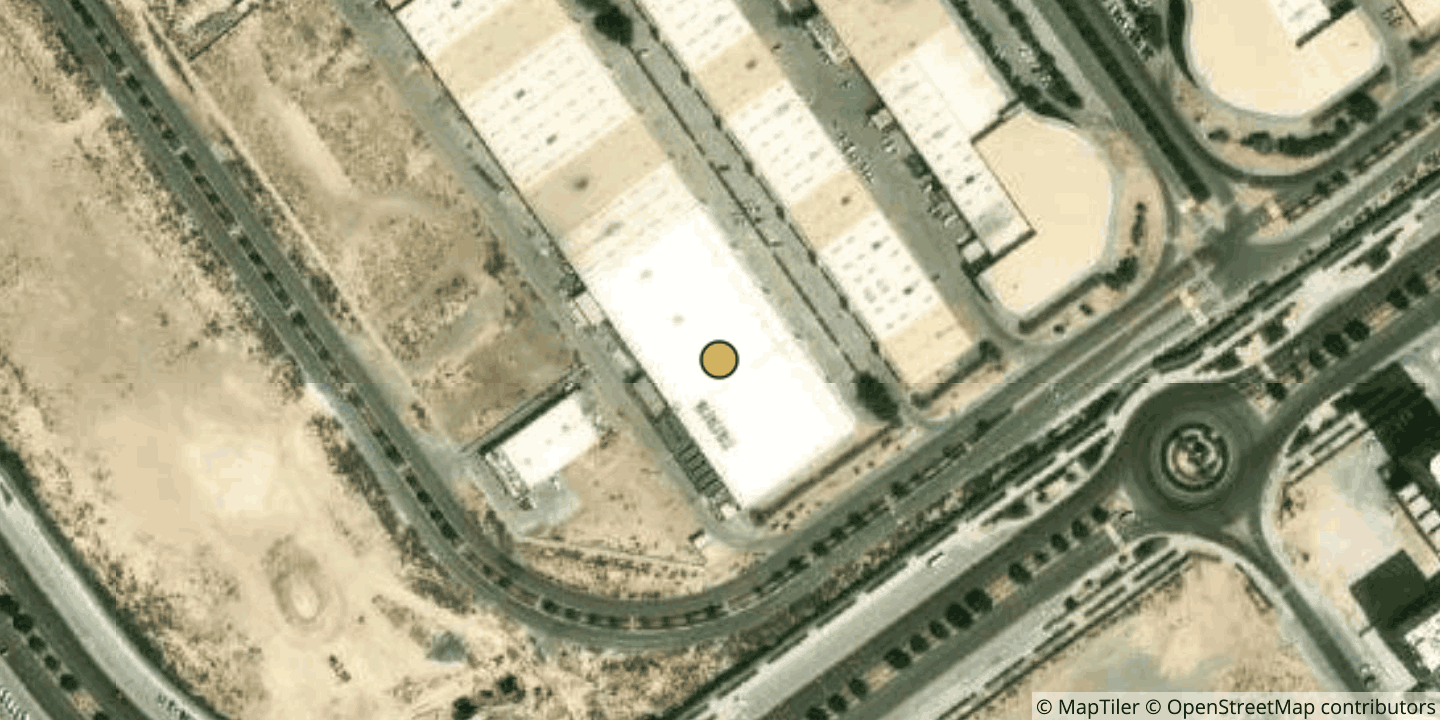 Aerial view of Equinix DX1 - Dubai