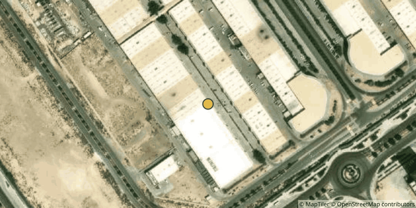 Aerial view of Equinix DX3 - Dubai