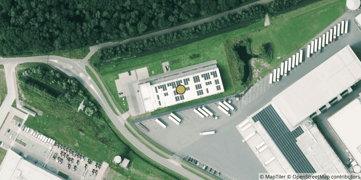 Aerial view of ITB2 Datacenter Apeldoorn