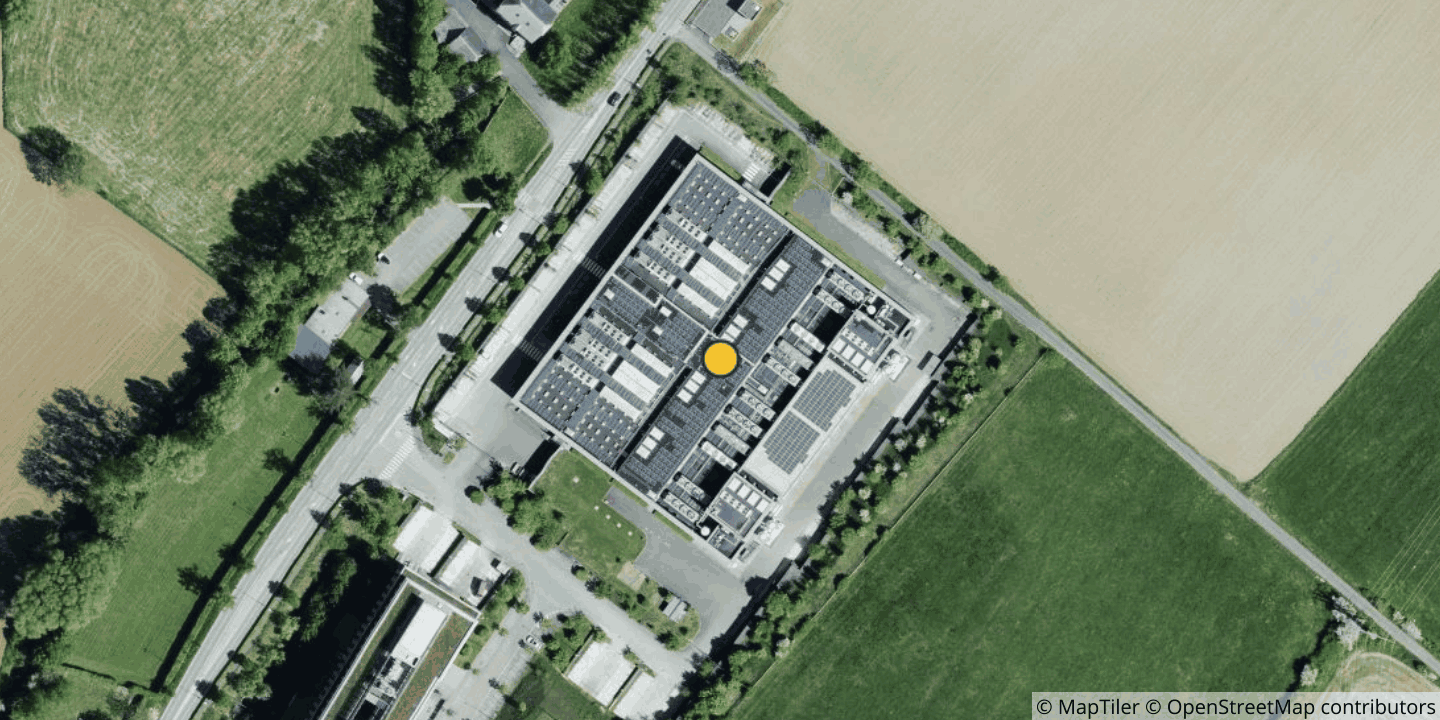 Aerial view of DEEP Resilience Centre Luxembourg South