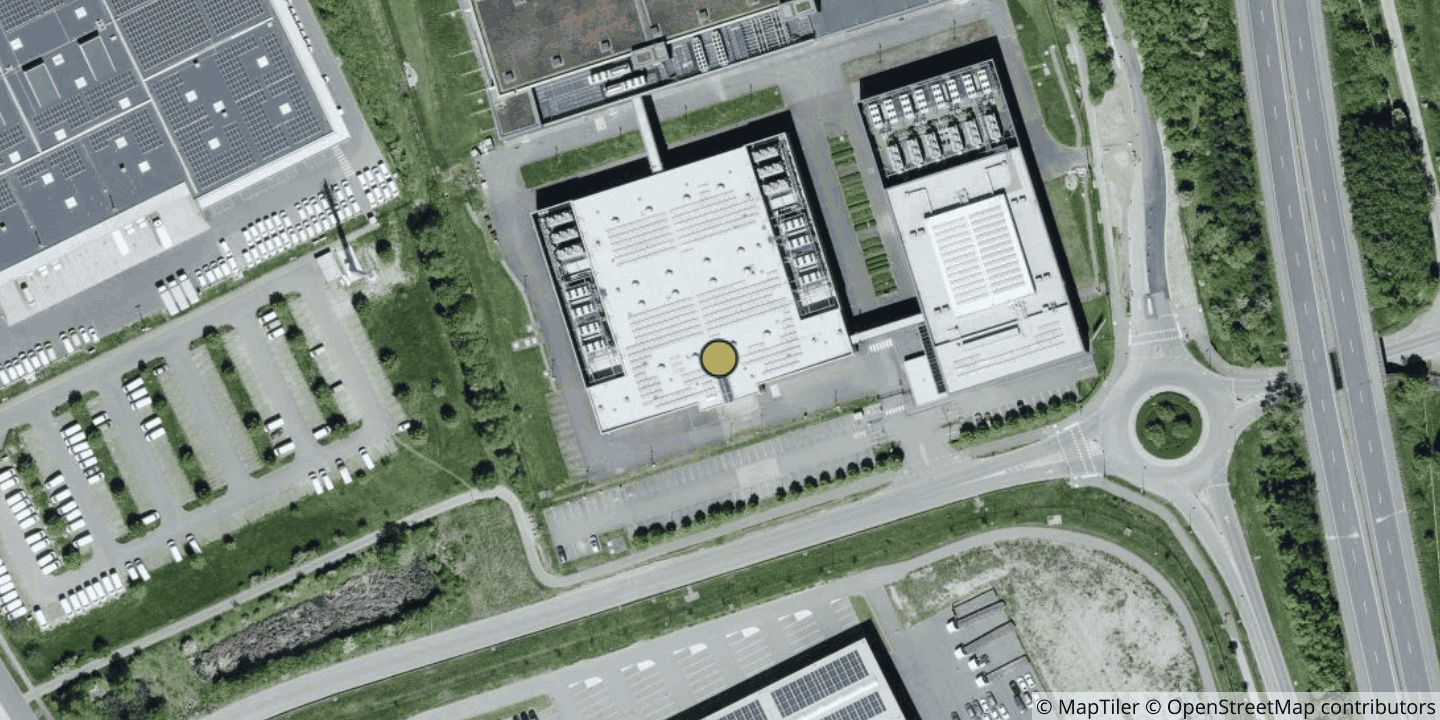 Aerial view of DATA4 Luxembourg - LUX