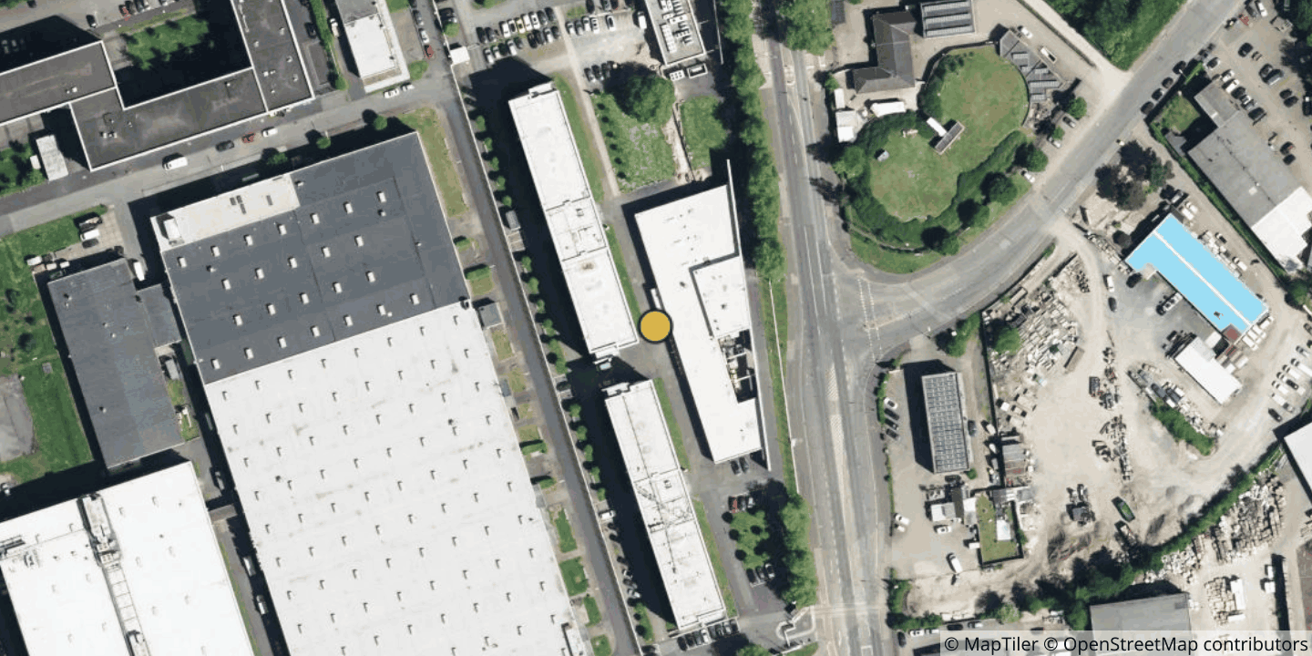Aerial view of Kommunales Rechenzentrum Niederrhein