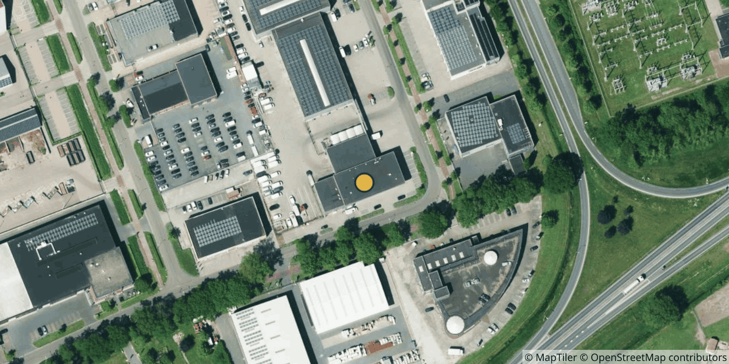 Aerial view of Qonnected I (HDB01) - aka Ecostora