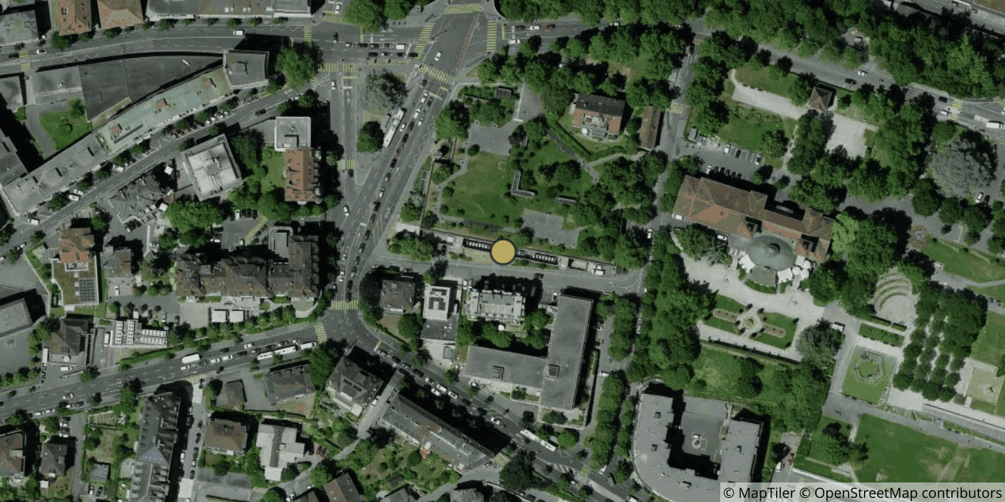 Aerial view of Swisscom Lausanne-Savoie