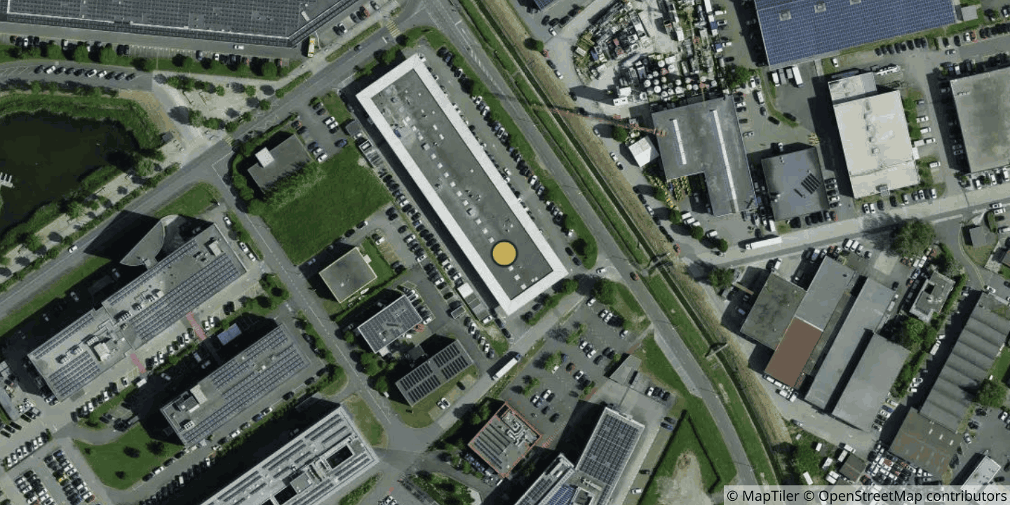 Aerial view of Wifx Data Center Vaud