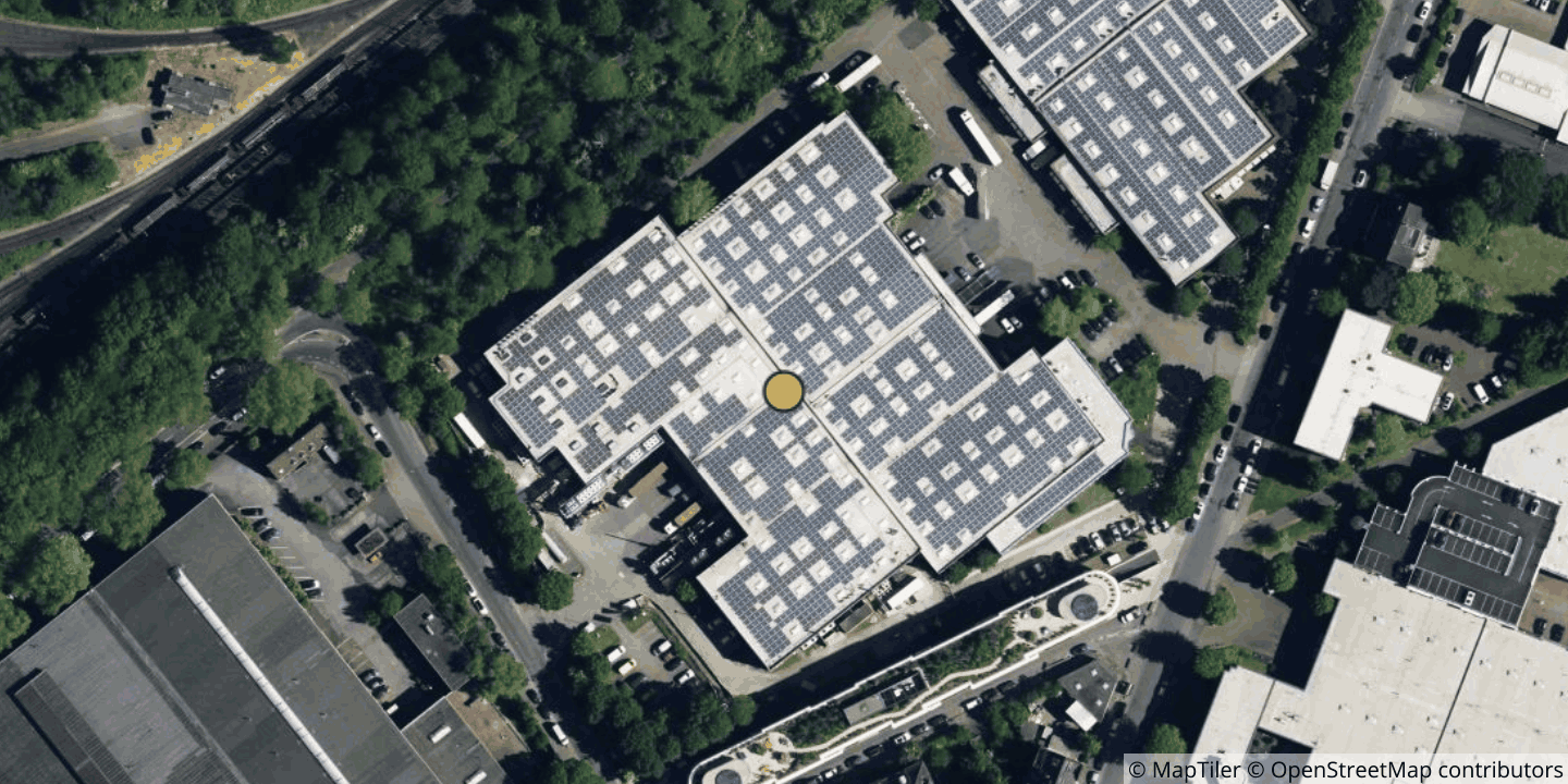 Aerial view of WIIT Datacenter DUS1, DUS2, DUS3, DUS4, DUS6, DUS7