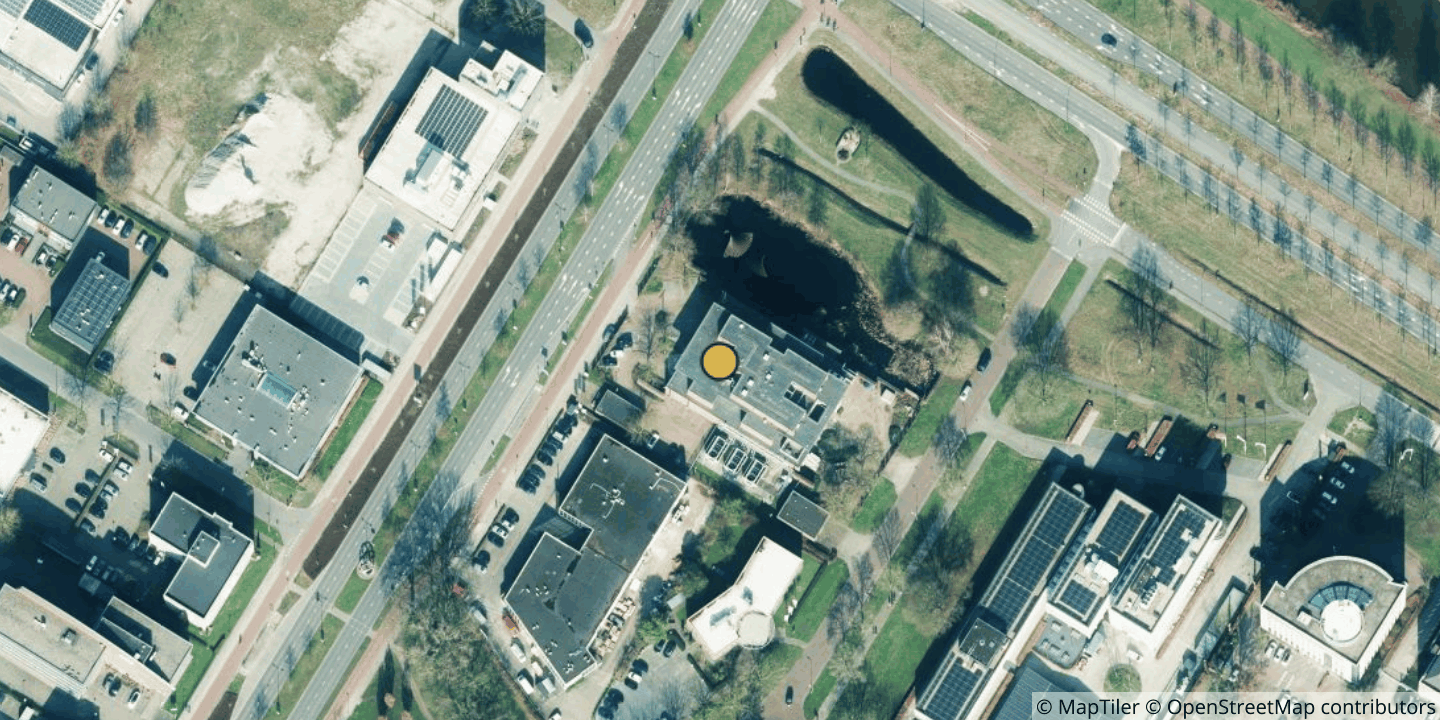 Aerial view of Equinix EN1 - Enschede, Auke Vleerstraat