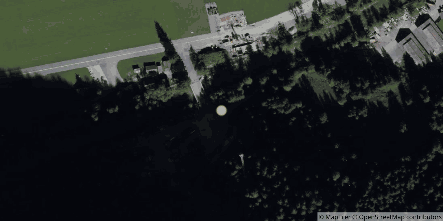 Aerial view of Swiss Fort Knox