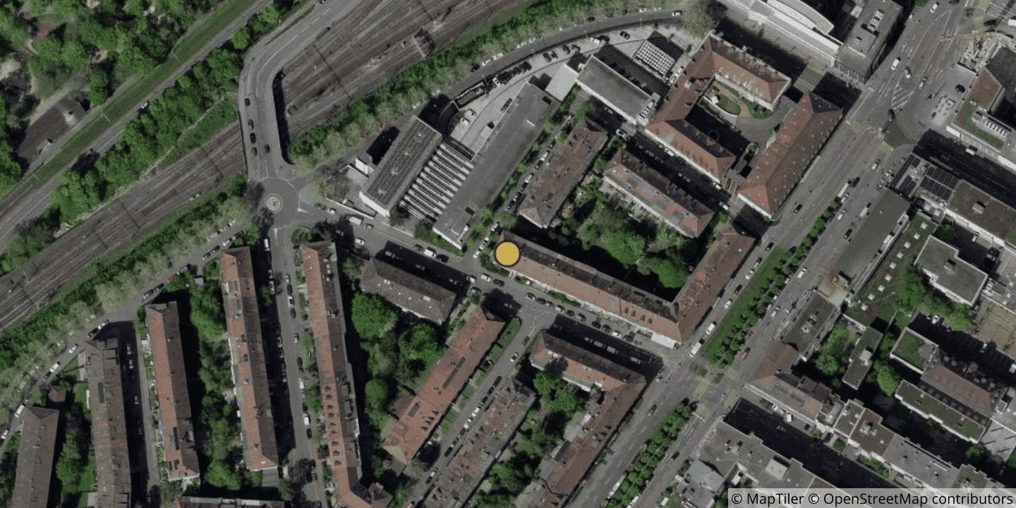 Aerial view of IWB Datacenter Basel