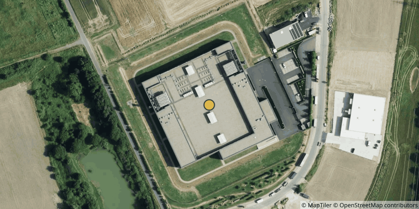 Aerial view of GAD-Rechenzentrum 2