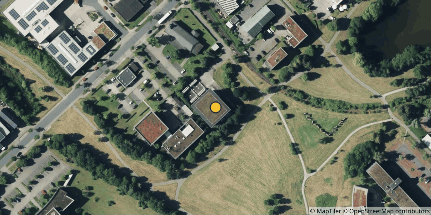 Aerial view of 1&1 Versatel Telehaus Münster