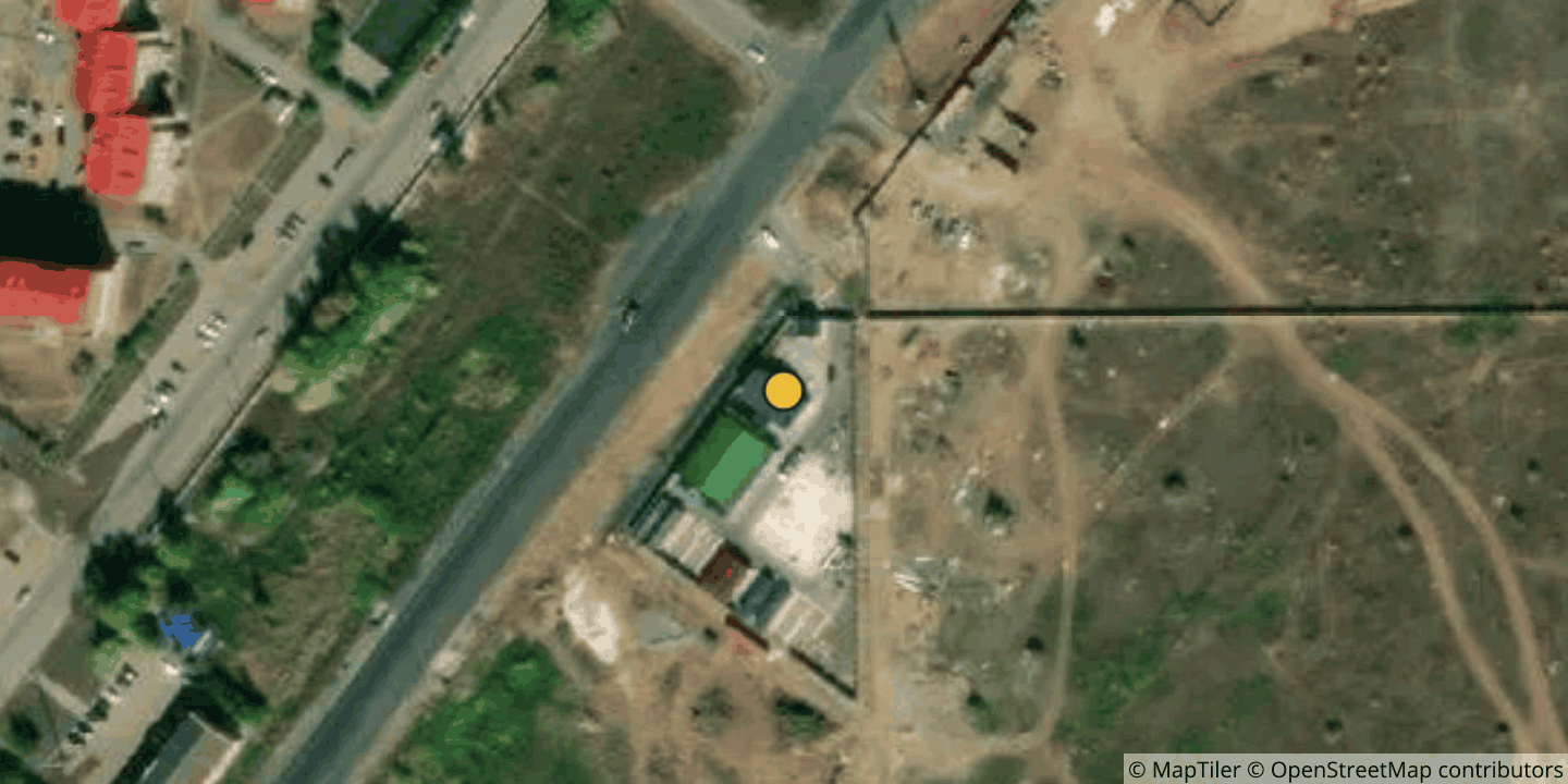 Aerial view of QazCloud Kosshy