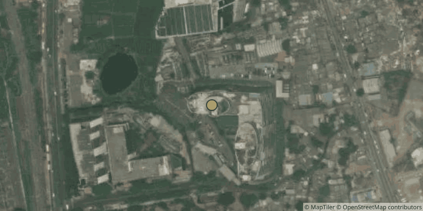 Aerial view of ESDS Airoli