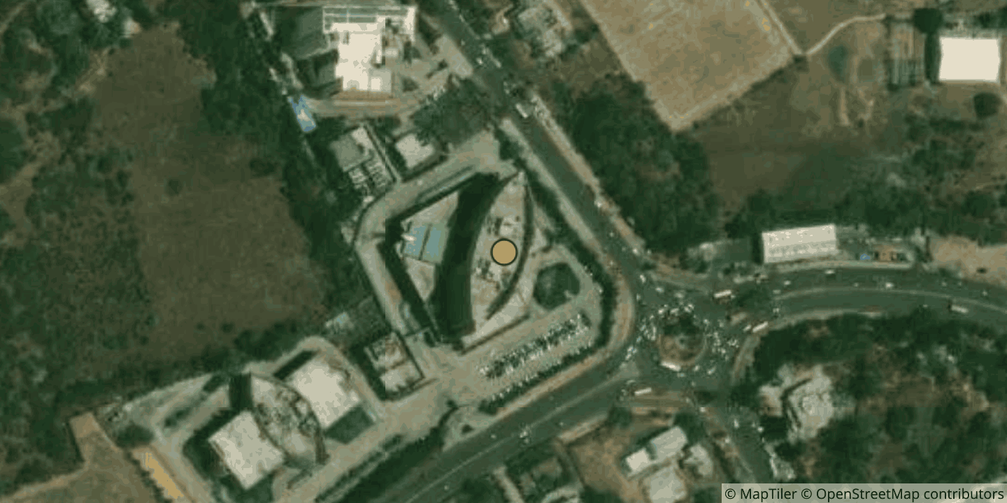 Aerial view of Rackbank DC Central India