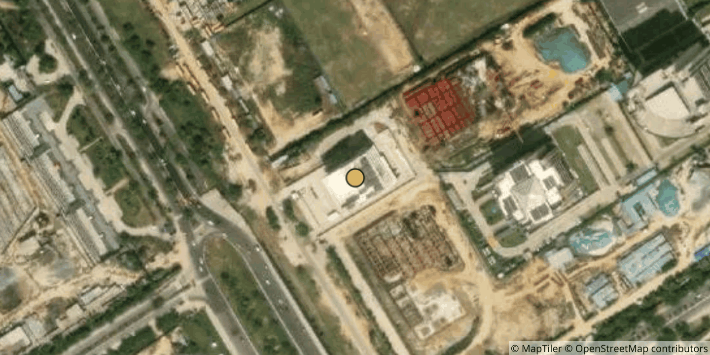 Aerial view of GDC - Noida 2 Data Center