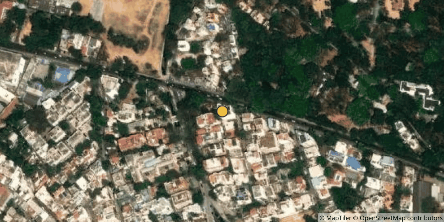 Aerial view of Go4Hosting Bengaluru