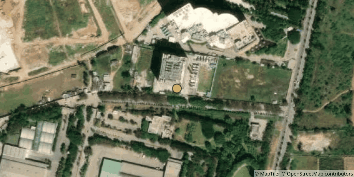 Aerial view of GDC - Bengaluru 3 Data Center