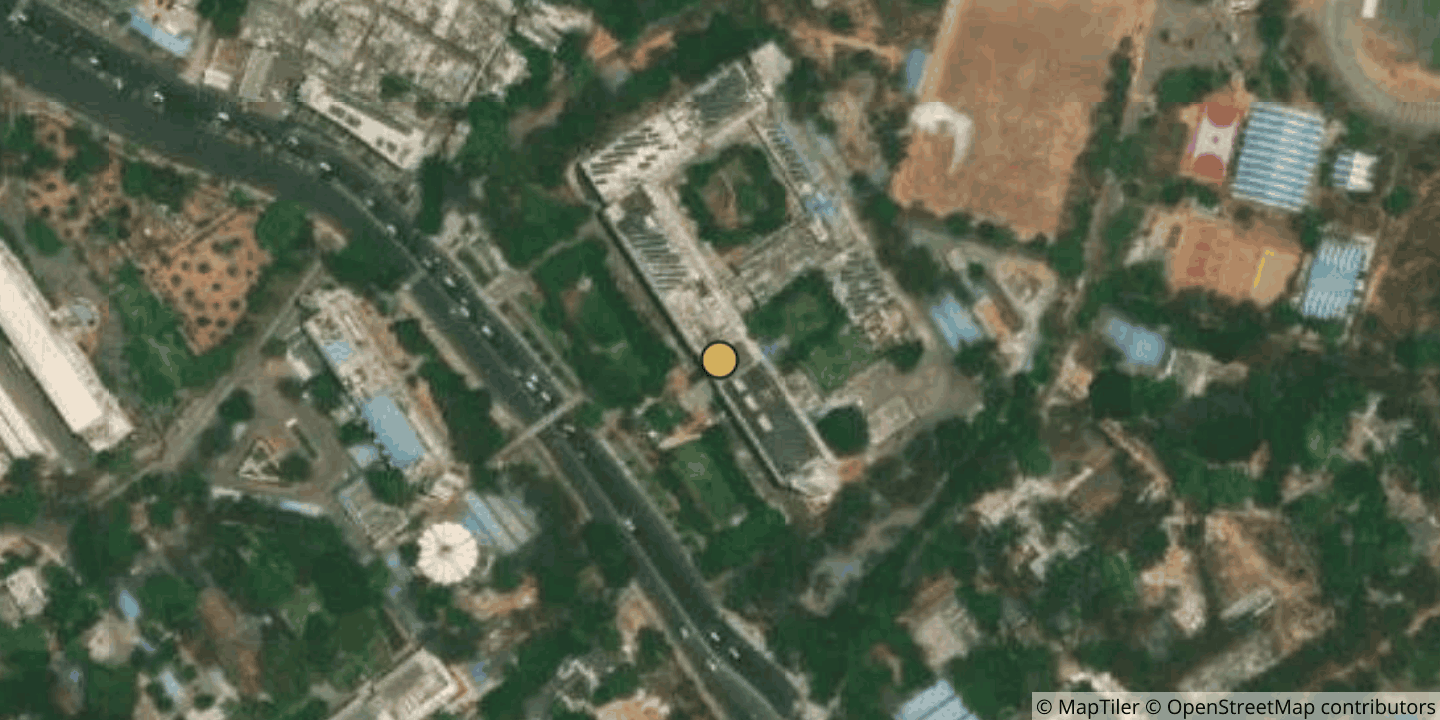 Aerial view of Railtel Secundrabad