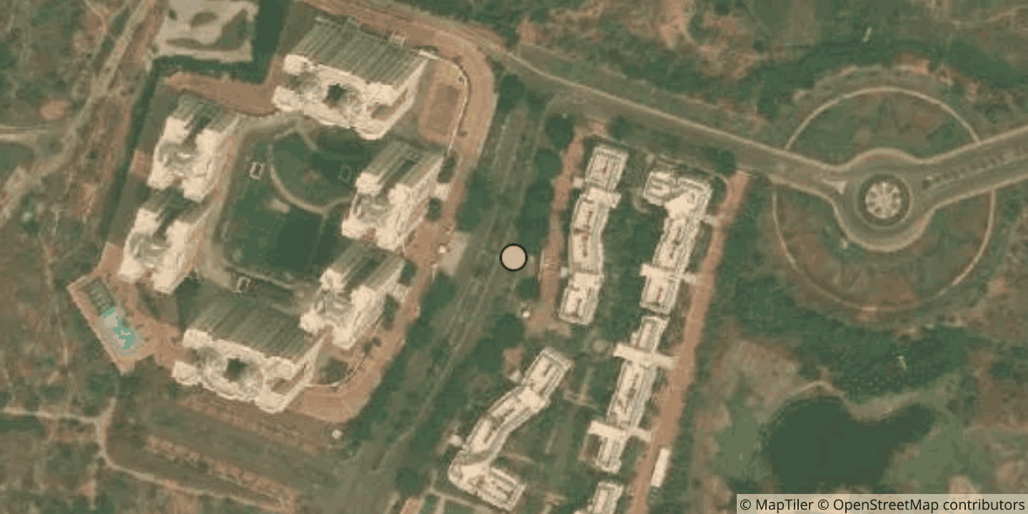 Aerial view of Yotta Chennai-Oragadam DC Park