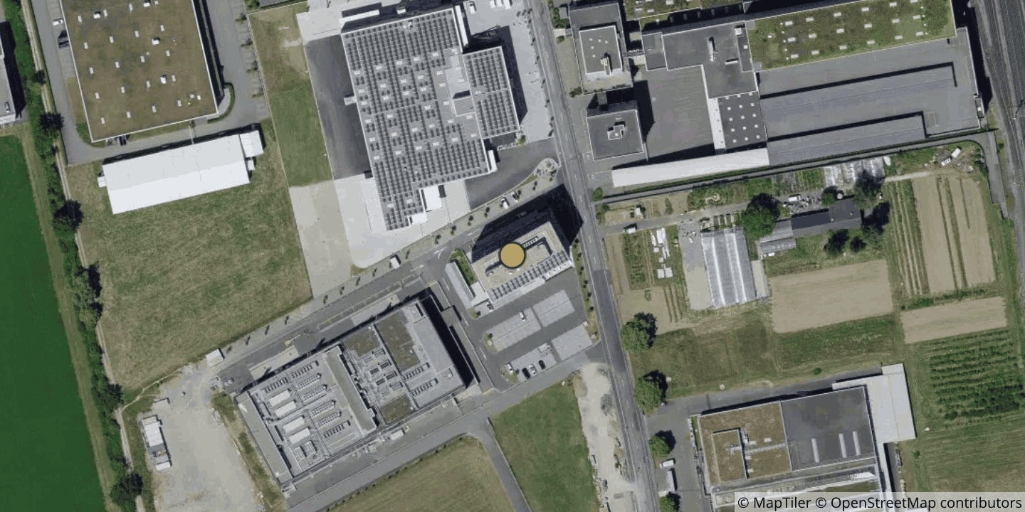 Aerial view of Campus ZRH1 Lupfig