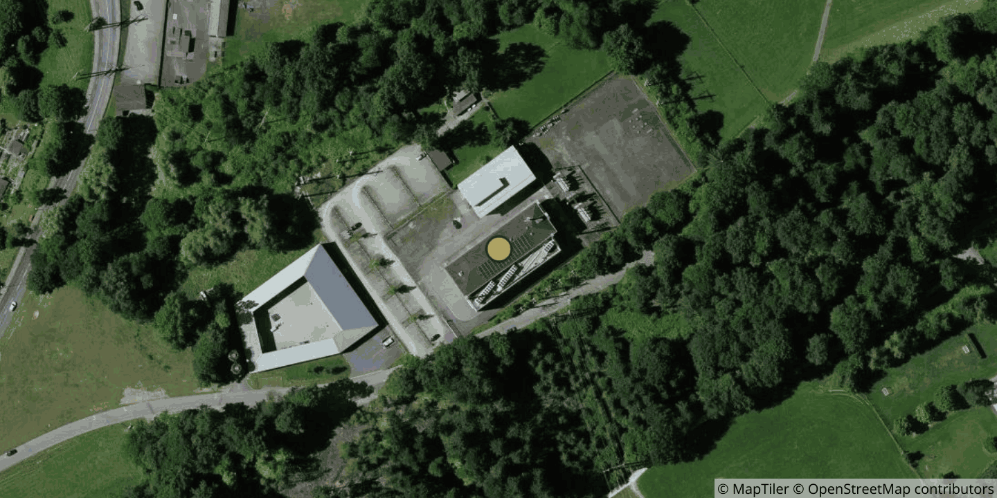 Aerial view of CKW DC LuZ Luzern Nord