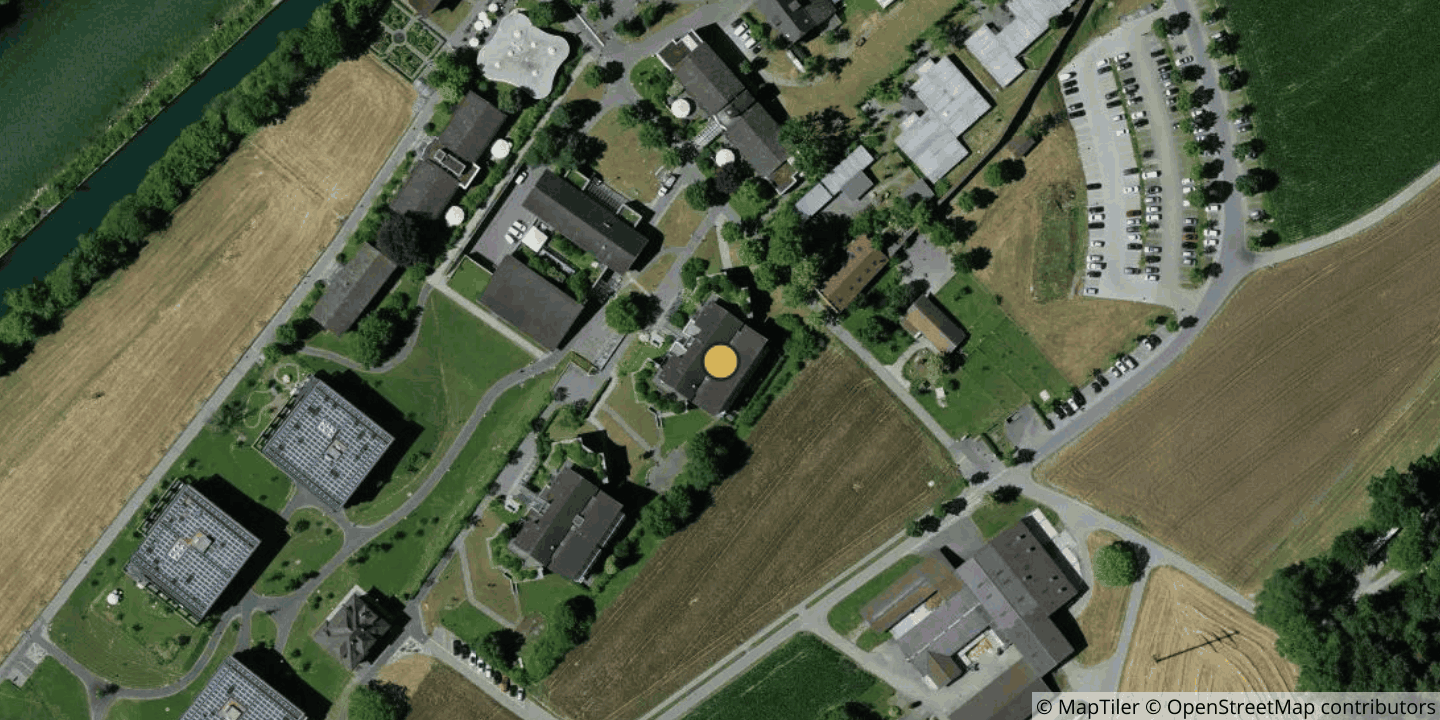 Aerial view of CKW DC Rathausen