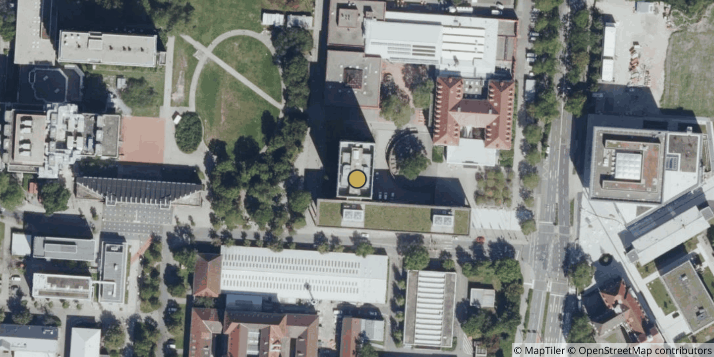 Aerial view of KIT-Bibliothek Süd