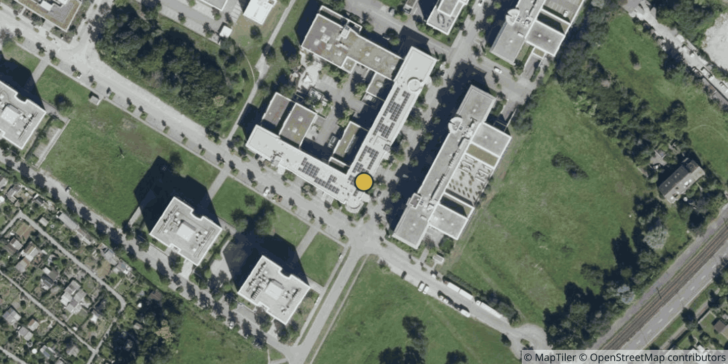 Aerial view of ILK Datacenter TPK2 Karlsruhe