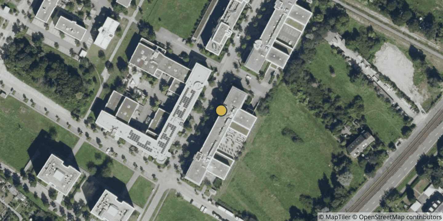 Aerial view of ILK Datacenter TPK1 Karlsruhe